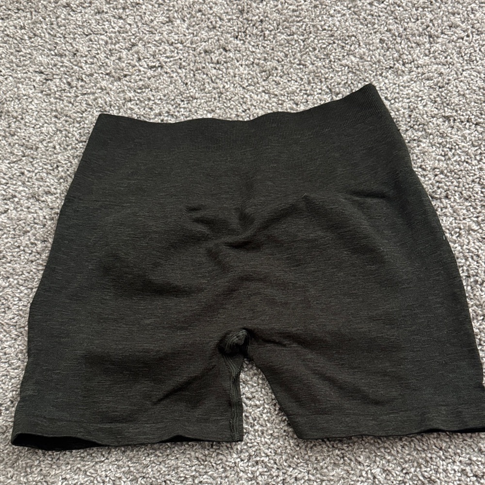 Alphalete Women's dark green Bike Shorts